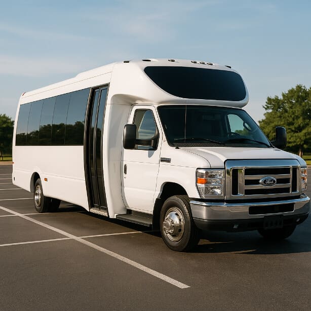 Chesapeake Shuttle Bus Rentals 20 Passenger Shuttle Bus