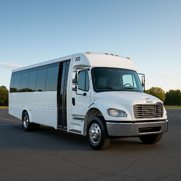Chesapeake Shuttle Bus Rentals 25 Passenger Shuttle Bus
