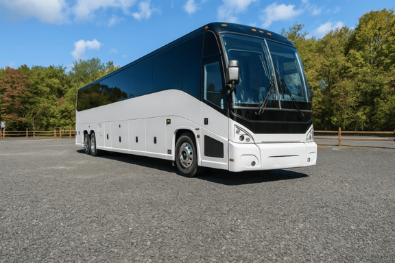 Chesapeake Shuttle Bus Rentals 56 Passenger Shuttle Bus