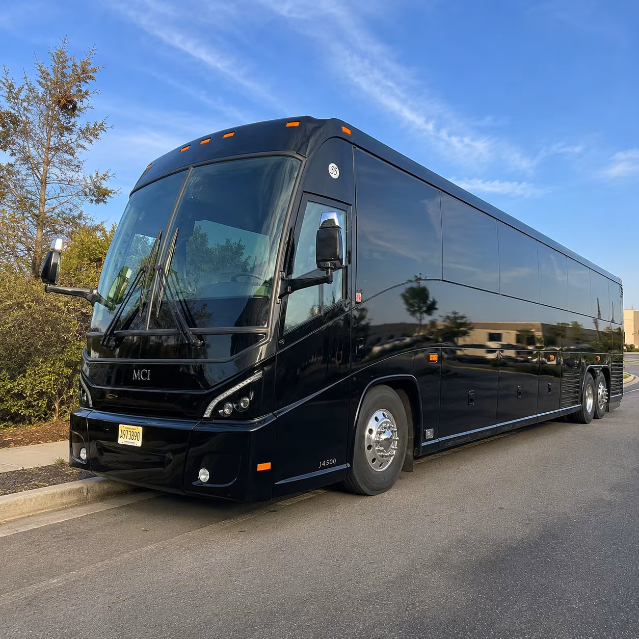 chesapeake long distance charter bus prices